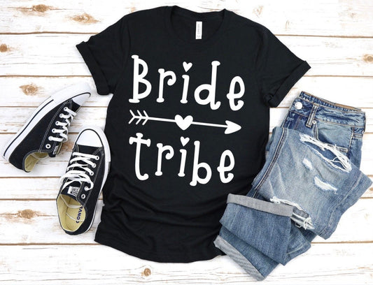 bride tribe tshirts - bachelorette party