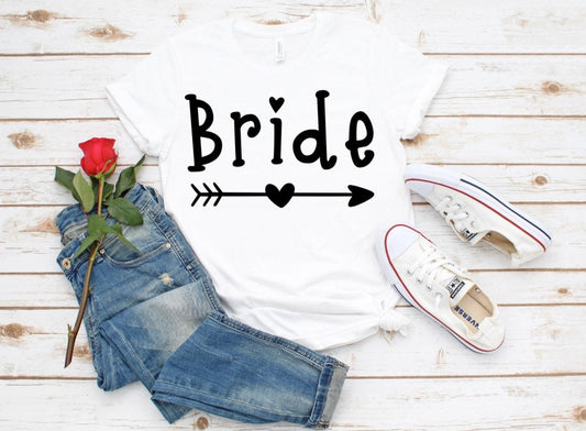 bride custom t-shirt - bachelorette party