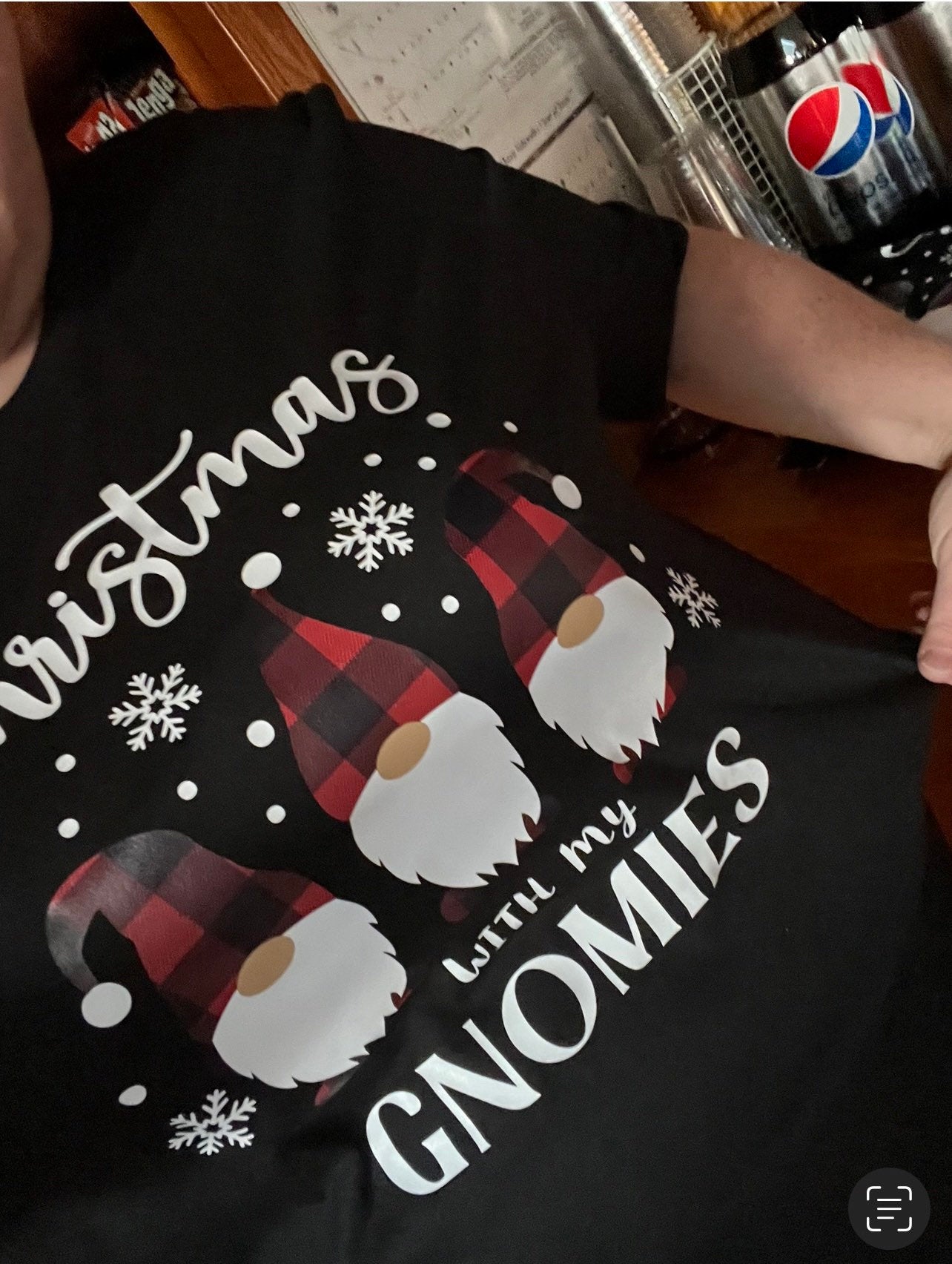 christmas with my gnomies christmas xmas - Holiday tshirt